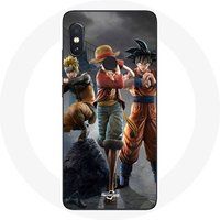 Maniacase Etui voor Xiaomi Redmi Note 5 Pro Sangoku naruto Luffy één stuk Dragon Ball z 3D Anime manga