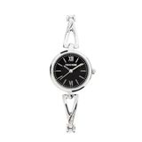 Trendy Kiss Dameshorloge analoog kwarts met metalen armband TM10179-03, zwart, klassiek
