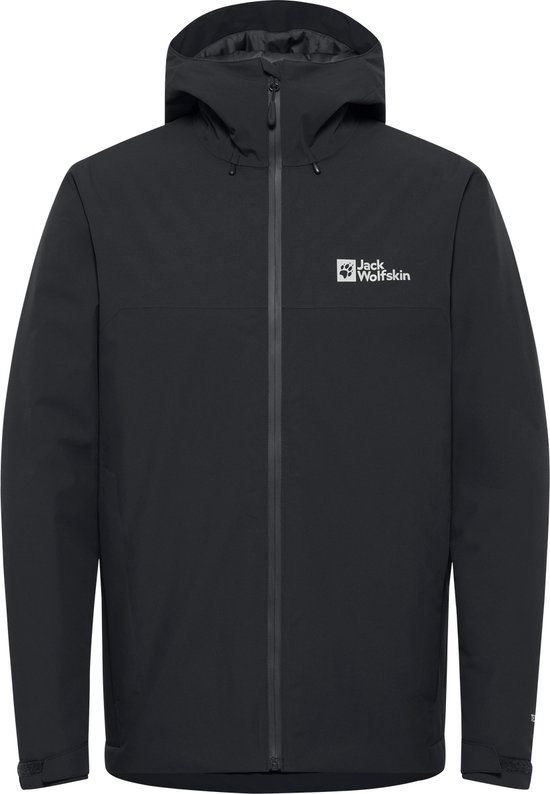 Jack Wolfskin Wisper Insulated Black Winterjas Heren