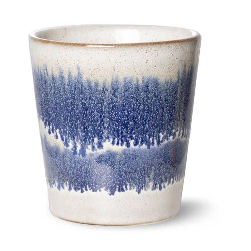 HK Living koffiekopje 70's (Ø7,5 cm) (180 ml) - Multi
