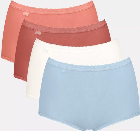 Sloggi Basic+ Maxi C4P Dames Onderbroek - Oranje - Maat 42