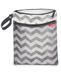 Skip Hop Grab & Go Chevron, nat-/droogtas met hoekstrepen, meerkleurig