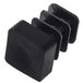 Adsamm INS-R-BL-1212-100 INS-R-BL-1212 100 x lamellenstop, zwart, 12 x 12 mm