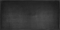 ID Mat M53_L Picots Light voetmat, rubber, zwart, 180 x 90 x 1 cm