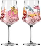 Ritzenhoff Cocktailglazen - Luie Katten Design - 2 Stuks - Kristalglas - 544 ml