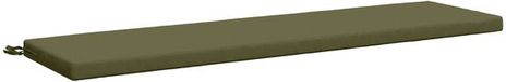 vidaXL Bankkussen SOEST 100% Polyester Olijfgroen 140 x 40 x 5 cm