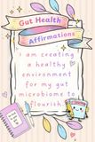 Gut Health Affirmations Journal for Women: 30 Days of Gratitude, Reflection, and Mindful Living
