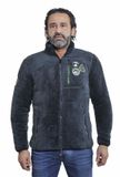 Peak Mountain Fleecejack Heren S Grijs