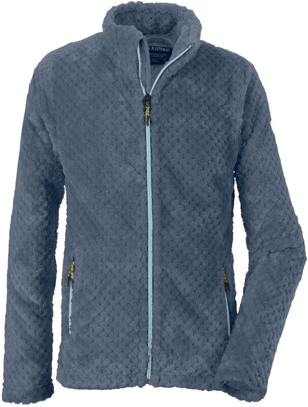 killtec KOW 193 Jas Meisjes - blauw - Maat 116 - Fleece jas - 2022