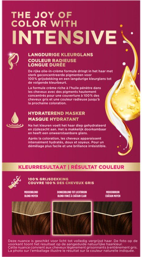 Schwarzkopf Poly Palette 650 Kastanje Middenbruin - 1 stuk