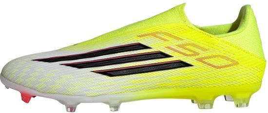adidas Performance F50 LEAGUE Laceless Firm Ground / Multi Ground Voetbalschoenen - Unisex - Geel - Maat 39 1/3