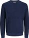 Jack & Jones Trui Jprblunoah Knit Crew Neck Bf Ln 12265328 Night Sky/twist/full Mannen Maat - XXL