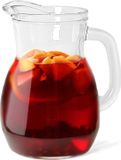 Bormioli Rocco Pichet/Carafe à eau/Carafe - 1x - Verre - 1000 ml - Transparent