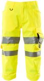 Mascot Safe Supreme Driekwart broek met kniezakken 17549-860 - Hi-Vis geel - C52