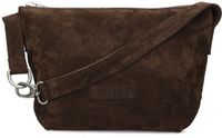 Shabbies Amsterdam Esra Crossbodytas Kleine Dames - Leer - Bruin
