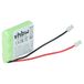 vhbw Batterie universelle compatible avec divers appareils (300 mAh, 3,6 V, NiMH) - 3 cellules type 2/3 AAA, 2/3 Micro