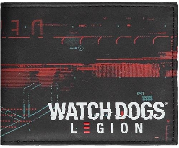 Difuzed watch dogs: legion - bifold wallet with print