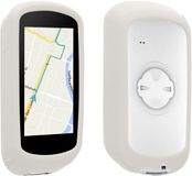 kwmobile hoes geschikt voor Garmin Edge Explore 2 - Siliconen beschermhoes voor fietsnavigatie - wit
