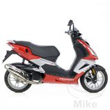 Leovince Uitlaat voor Peugeot 50 Jet Force TDSi-scooter (2003-2006) - Handgemaakt, TT / 4059, Grijs
