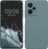 kwmobile telefoonhoesje geschikt voor Xiaomi Redmi Note 12 Pro 5G - Hoesje voor smartphone - Precisie camera uitsnede - In Arctische nacht