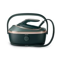 Philips Dali PerfectCare 8000 Series Fer à repasser à chaudière - 3120W, 750 g/min Jet de vapeur, Semelle SteamGlide Elite, Pression max 9 bar, Réservoir 1,4L, 210 g/min Vapeur continue, Gris