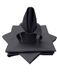 Lemos Home Stoffen Servetten 4 stuks 100% Katoen Antraciet 45x45cm