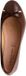 Super Mode LBS leren ballerina's bruin