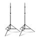 NEEWER Fotografielichtstandaard, 7 voet/210 cm aluminium fotostudio statiefstandaards voor video-, portret- en fotografieverlichting, reflectoren, zachte dozen, paraplu's, achtergronden (2 stuks)