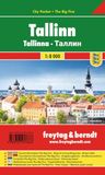 Tallinn, Freytag & Berndt Tallinn, Stadtplan 1:10.000, City Pocket + The Big Five: PL 101 CP