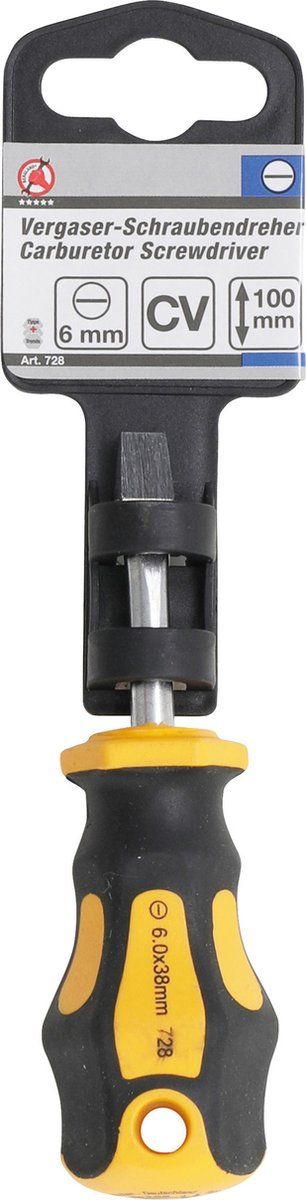 BGS Carburateur schroevendraaier sleuf 6 mm