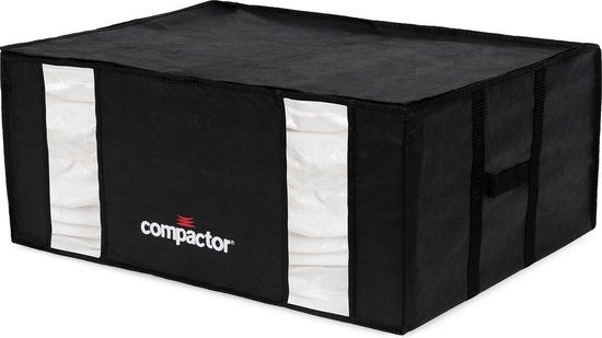 Compactor Black Edition Vacuüm Opbergtas - XXL - 210 l - Zwart