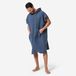 Poncho microfibre surf, 150 bleu