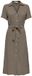 ONLY - ONLSIESTA SS LIN BL SHIRT DRESS PNT NOOS Dames Jurk