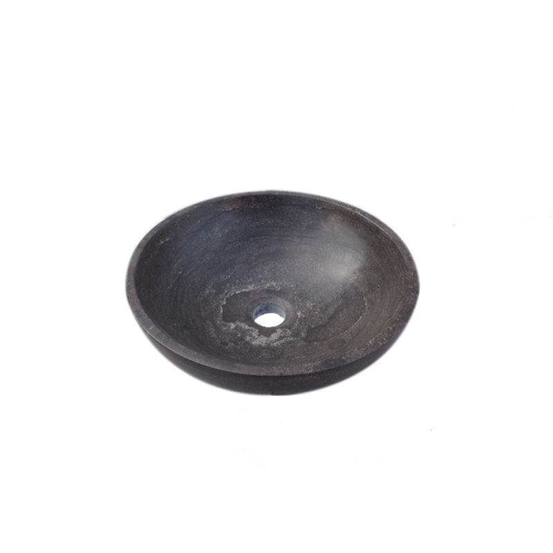 Badkamerplanet Natuurstenen Waskom Rond 38x38x12 cm