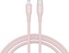 Canyon CLNM60 Serie - USB-C naar Lightning Kabel - 60W - 1m - Roze Silikon