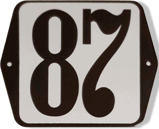 Warentuin Mix Warentuin Huisnummer standaard nummer 87