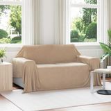 vidaXL - Dekentjes - 6 st - Camel - 280 x 210 cm - 4.75 kg - Fleece
