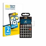 BROTECT - Screenprotector voor Teenage Engineering PO-33 K.O! - Folie Beschermfolie transparant 2 Stuks