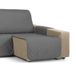 Martina Home Chaise Longue Dekbed, barnsteen, 280 cm, antraciet