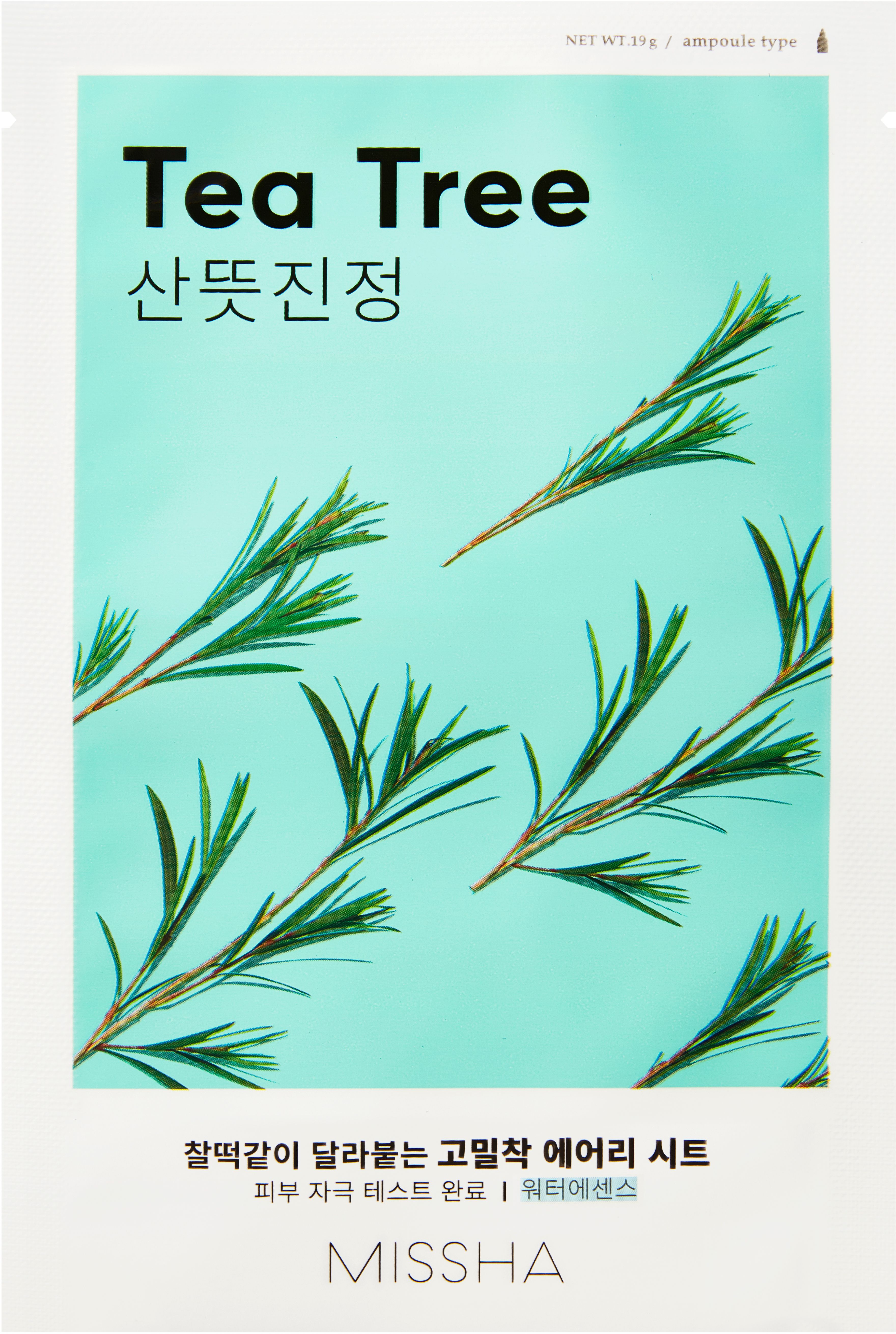 Missha Airy Fit Sheet Mask Tea Tree 19 g