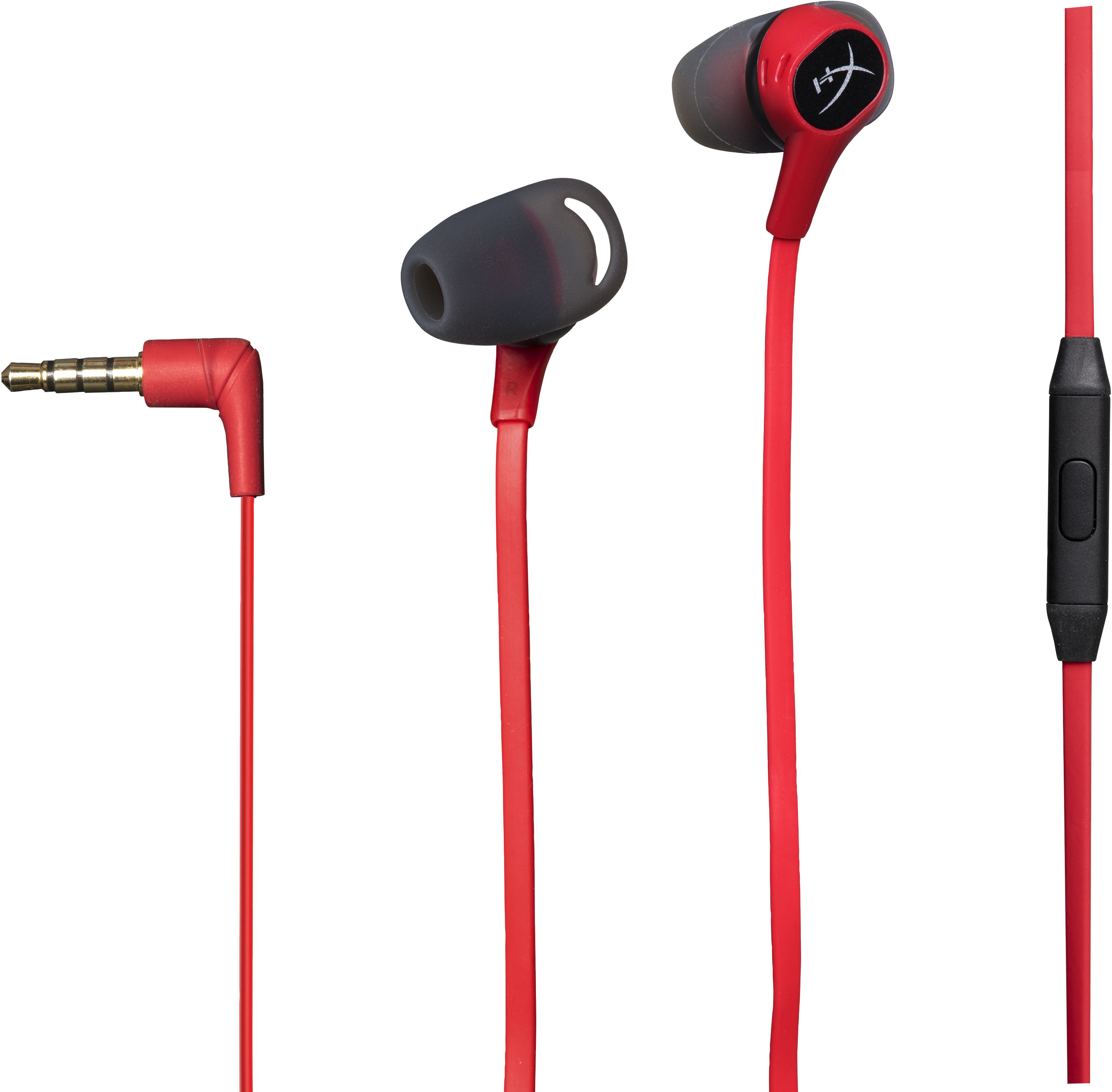 HyperX Cloud - In-ear gaming headset - rood/zwart