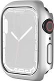 By Qubix Qubix Apple Watch 45mm Hard Case (Open Front) - Zilver