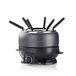 Nedis Set à fondue - 6 personnes - 2,3 l - Noir