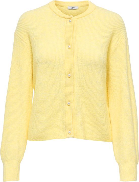 JDY Lumi Life Knit Cardigan Vest - Golden Haze - Women's Size M