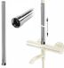 REA Verlenging Douchestang t.b.v. Regendouche - 50 cm - Chroom