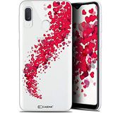 Beschermhoes Caseink Beschermhoes voor Samsung Galaxy A20E (5,8 inch), Gel, motief HD, collectie Love Valentine's Day, Design Tornado, zacht, ultradun, bedrukt in Frankrijk