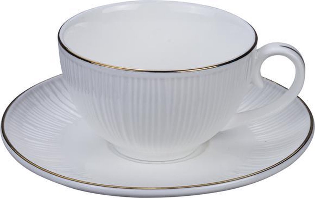 Tokyo Design Studio - Nippon White Gold Saucer For Round Cup Lines 100ml