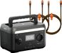Xtorm Portable Powerstation 300W + Xtreme USB-C naar lightning kabel + USB-C kabel