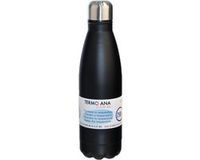 Concorde RVS thermosfles / isoleerfles zwart 0.75 L