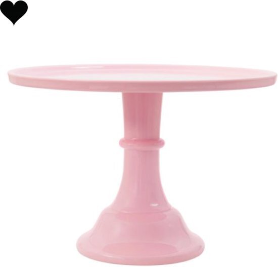 A Little Lovely Company Taartplateau roze XL